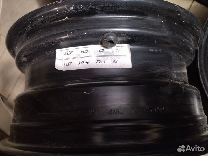 Диски r14 штамповка