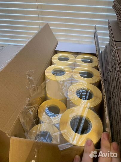 Термоэтикетки для вб озон 58х40 75х120