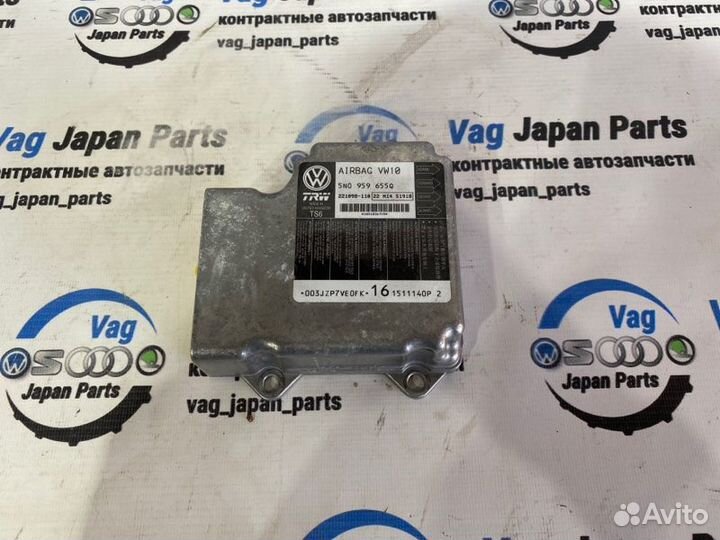 Блок управления SRS Volkswagen Tiguan NF CCZ 2011