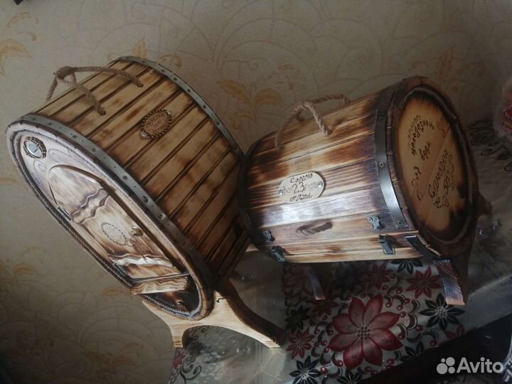 Мини-бар бочка