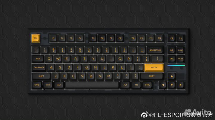 Механическая клавиатура FL-Esports FL750 Tri-Mode