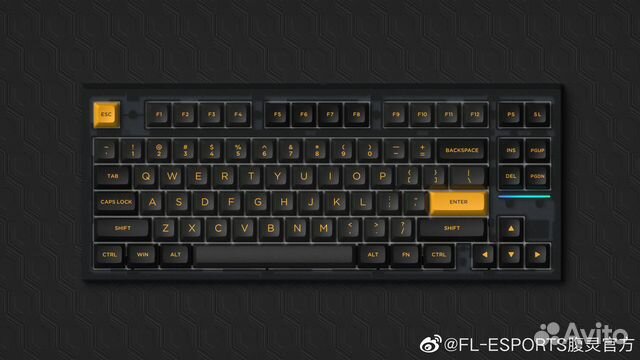 Механическая клавиатура FL-Esports FL750 Tri-Mode