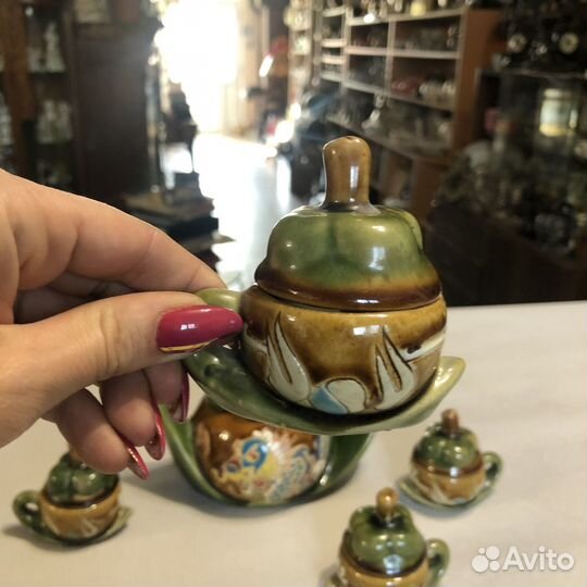 Чайный сервиз тыковка с драконами