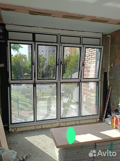 Окна пластиковые под ключ с установкой