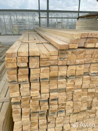 Доска обрезная 40х150х6000мм от производителя