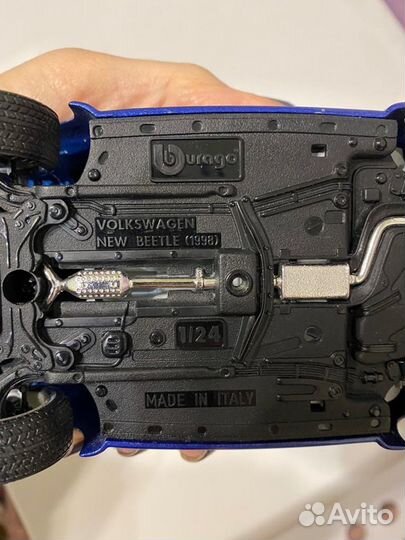 Volkswagen New beetle модель машинка