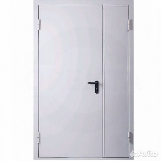 Дверь техническая двупольная
