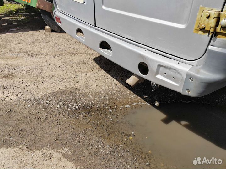 Задний бампер на газель