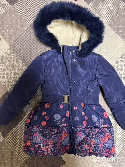 Куртка детская зимняя для девочки 98 mothecare