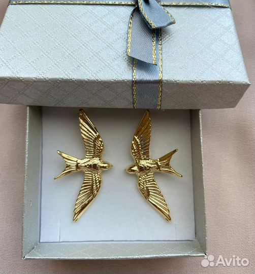 Серьги pinko/Стильные серьги/Серьги пинко