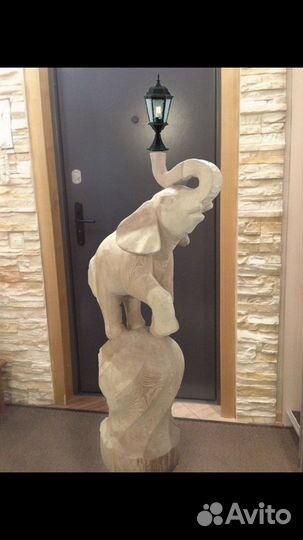 Скульптура из дерева 