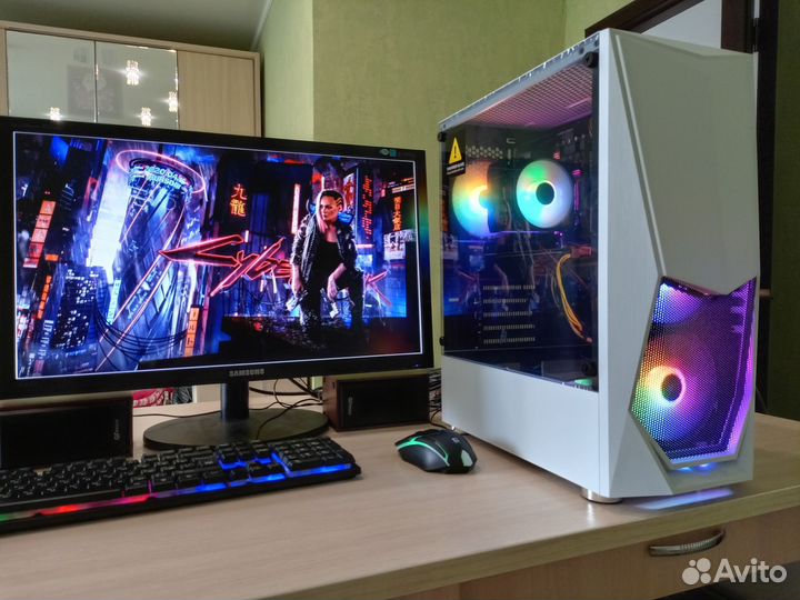 Игровой пк Intel 8core/GTX1070TI 8g/16 Ram/ssd256