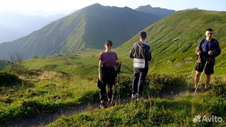 Гид, походы Красная Поляна - Бзерпинский карниз