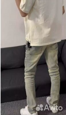 Джинсы Amiri Balenciaga Type