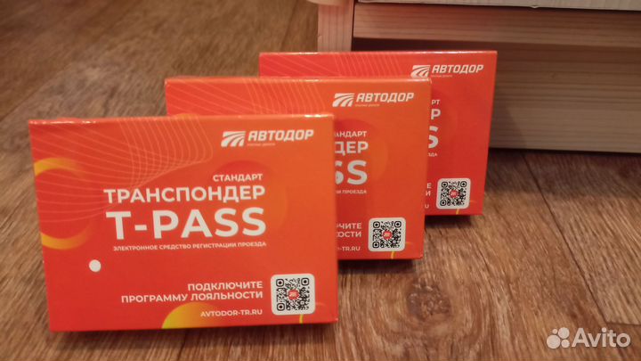 Транспондер t pass / автодор