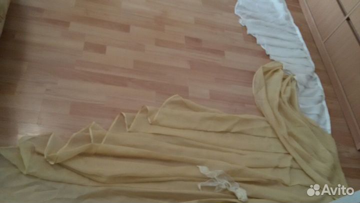 Красивая лёгкая штора. ламбрекен и тюль