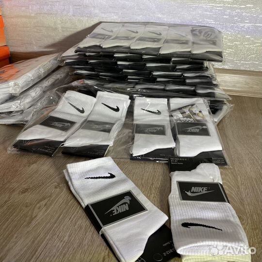 Носки nike белые