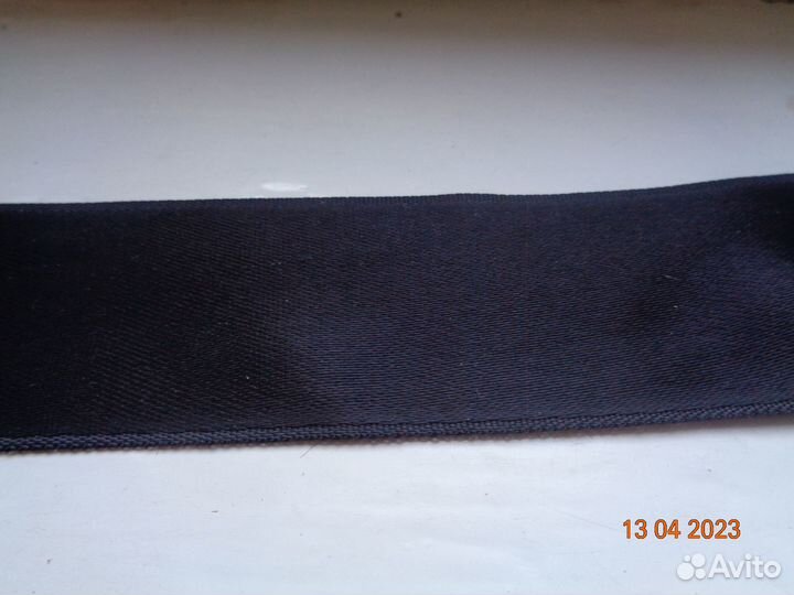 Лента атласная чёрная СССР