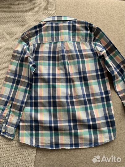 Рубашка hm на мальчика 122