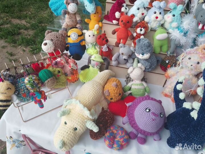 Вязаные игрушки на заказ