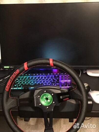 Logitech driving force gt руль