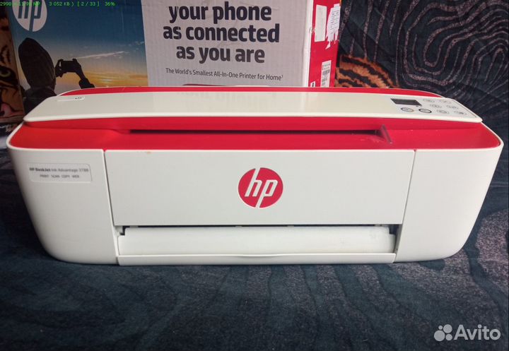 Принтер HP DeskJet Ink Advantage 3788
