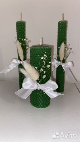 Свечи из натуральной вощины