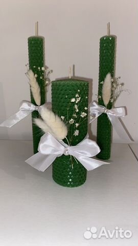 Свечи из натуральной вощины