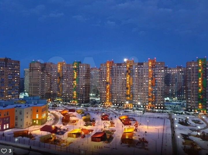 2-к. квартира, 57,4 м², 14/17 эт.