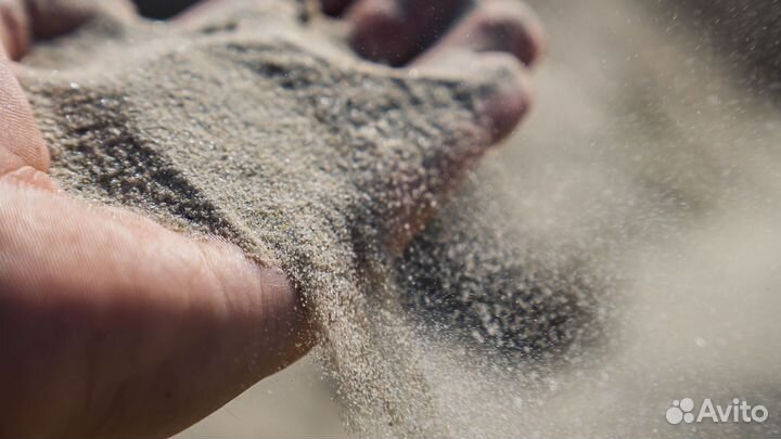 Песок карьерный от местного завода