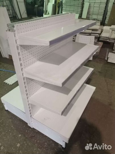 Стеллажи металлические бу для магазина