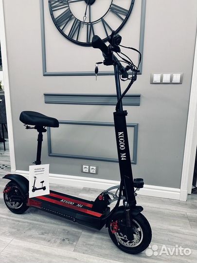 Самокат взрослый электрический бу