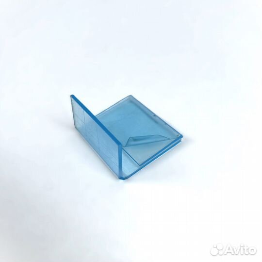 Ценникодержатель горизонтальный 40*30мм, акрил 1