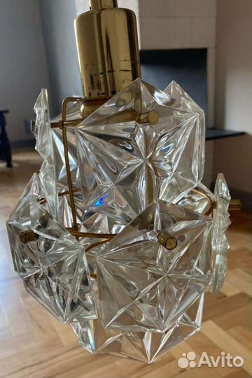 Хрустальная люстра СССР и бра