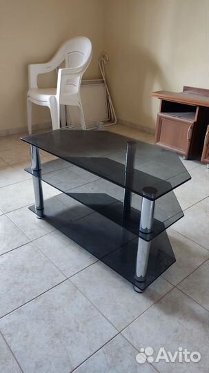 Стол журнальный стеклянный