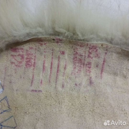 Меховой воротник песец