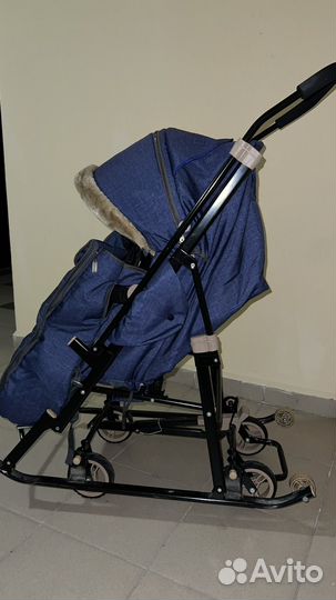 Санки на колесах