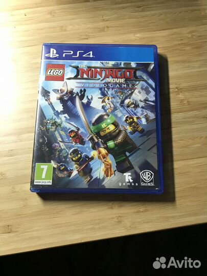 Продаю диск на PS4 Лего ninjago