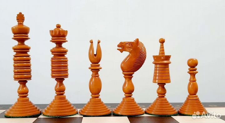 Шахматы шахматные фигуры репродукция Индия 12,5 см