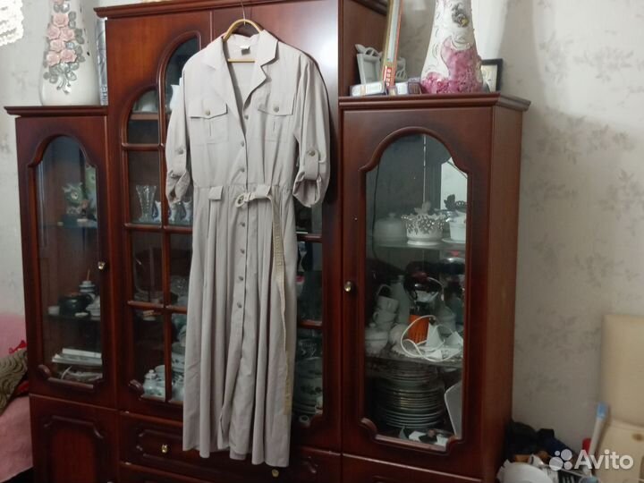 Платье сафари