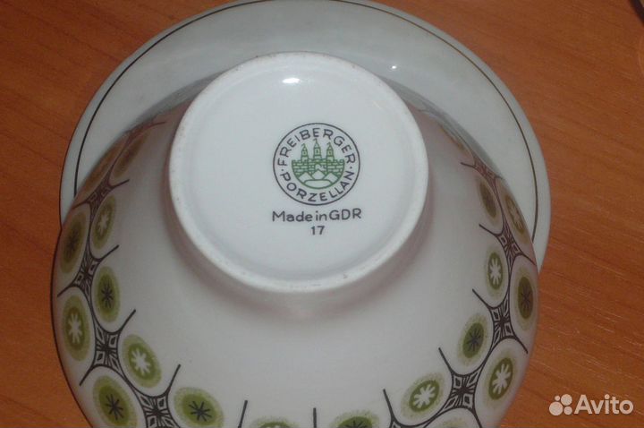 Фарфор из гдр 60-70г. г Freiberger Porzellan