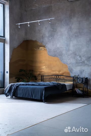 Кровать металлическая 160х200