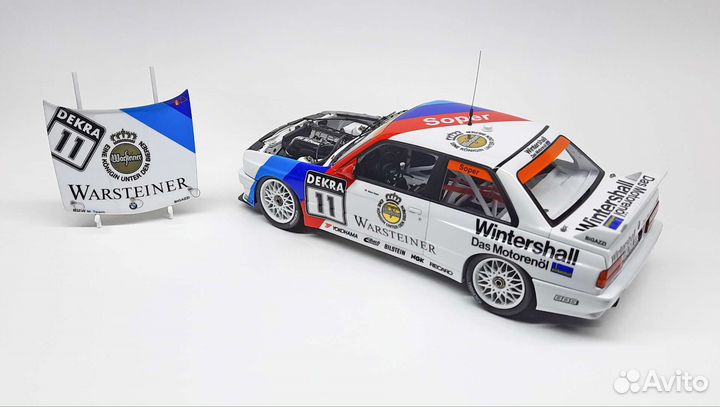 Модель 1/24 BMW M3 DTM E30