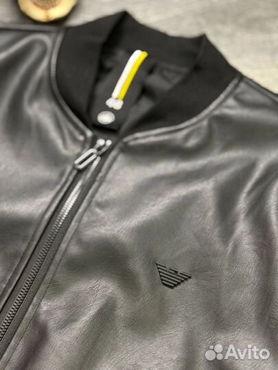 Куртка Armani эко кожа