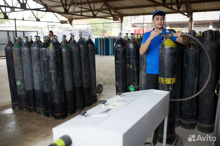 Прием баллонов для технических газов