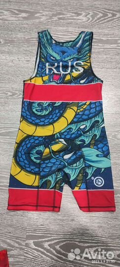 Трико для занятий борьбой + борцовки в подарок