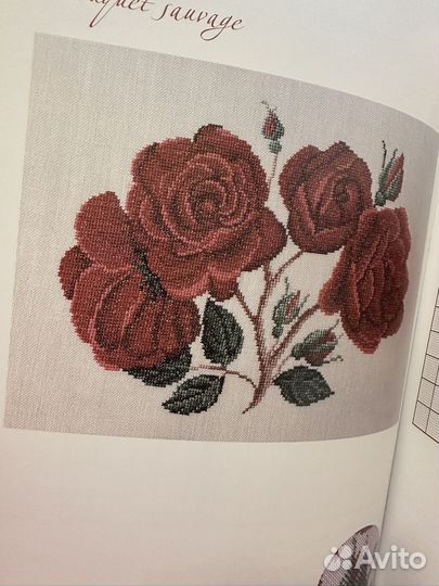 Книга по вышивке крестом Monique Bonnin