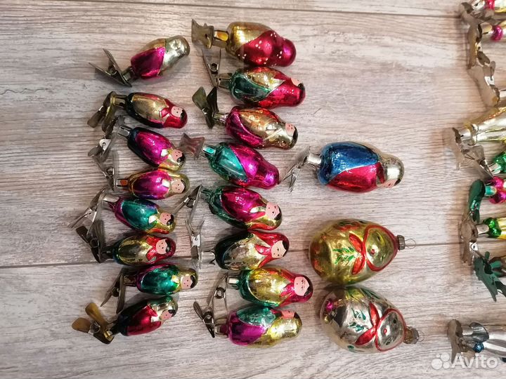 Елочные игрушки СССР