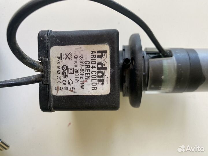 Аэратор Hydor Ario color 4, зеленый