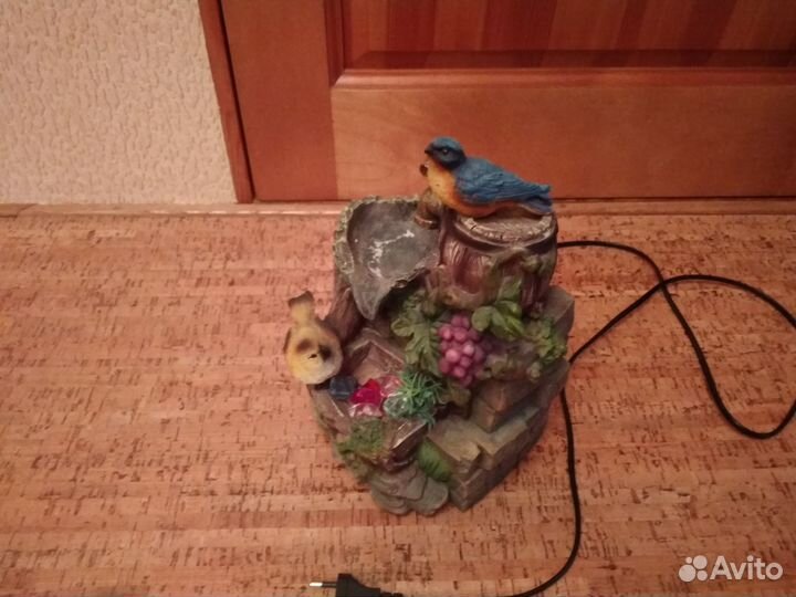 Фонтанчик с птичками для релакса